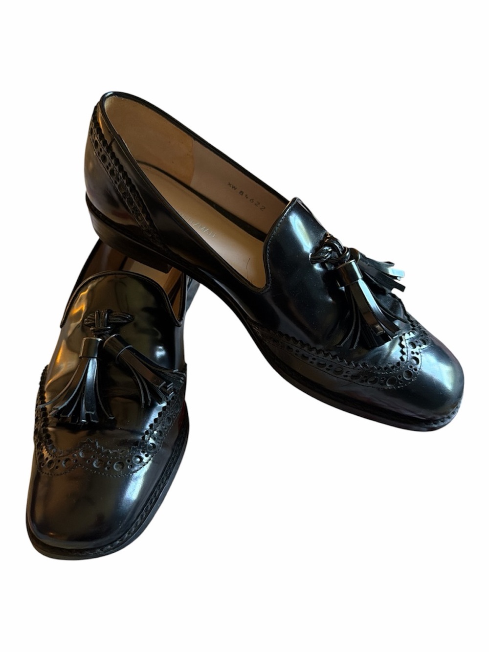 Stuart Weitzman Boything Tassel Brogue Loafer. Size 7